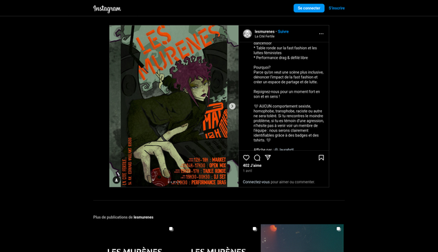 flyer des Murènes