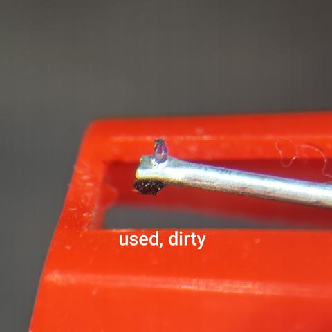 Used dirty stylus cca 50 hour, middle quality