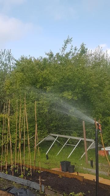 Watering device thought up today...