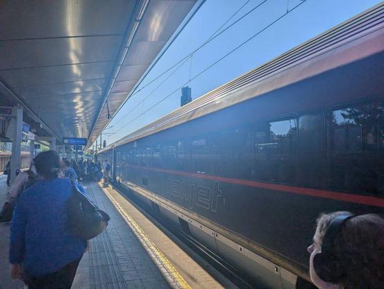 photo from the railway platform