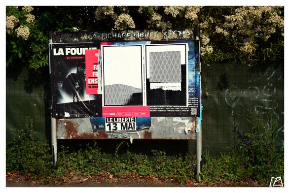 collage de deux photographies representant la parking relais gaité
