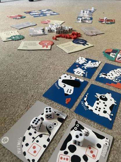 Playing cards with cute dogs on it