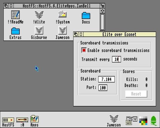 The !EliteNet application