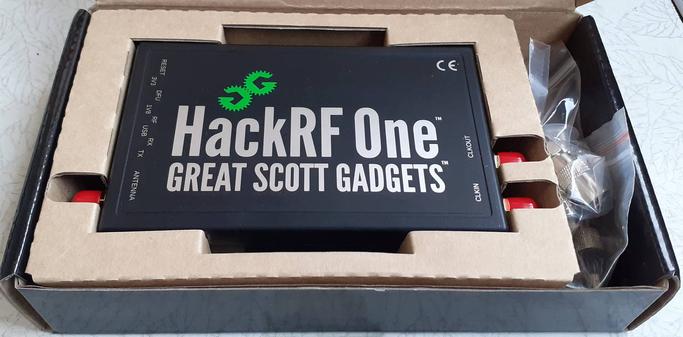 HackRF in  original box