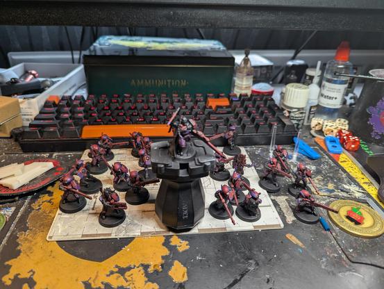 Tau Firewarriors and carded fireblade