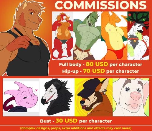 Commissions info sheet