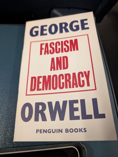 Cover of Fascism and Democracy by George Orwell