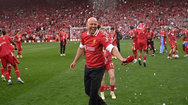 The best bits from Arne Slot's press conference after Liverpool's 'special' title win