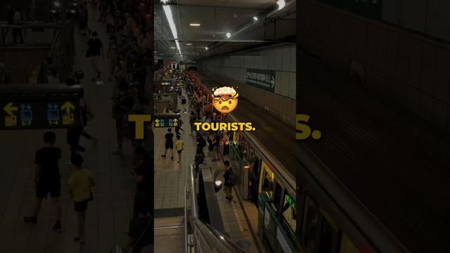 Tokyo Tourist Mistake 😳 – Don’t Do This on the Train! #tokyo #travel #Shorts