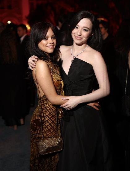 Jenna Ortega and Mikey Madison