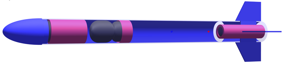 3D render of my rocket