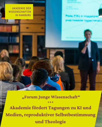 "Forum Junge Wissenschaft"
Akademie fördert Tagungen zu KI und Medien, reproduktiver Selbstbestimmung und Theologie