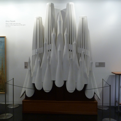 Model of the Glory Facade of the Sagrada Familia