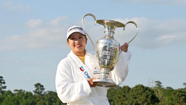 Chevron Championship final round leaderboard, five-way playoff, Mao Saigo first major title