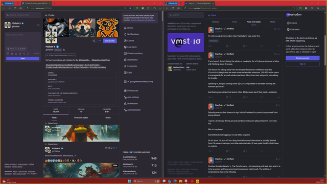 #TheFediverse "deserves" #BetterDaryls...

And, #TheFediverseRemembers

#AlsoAvailable in #PlumAndRusty