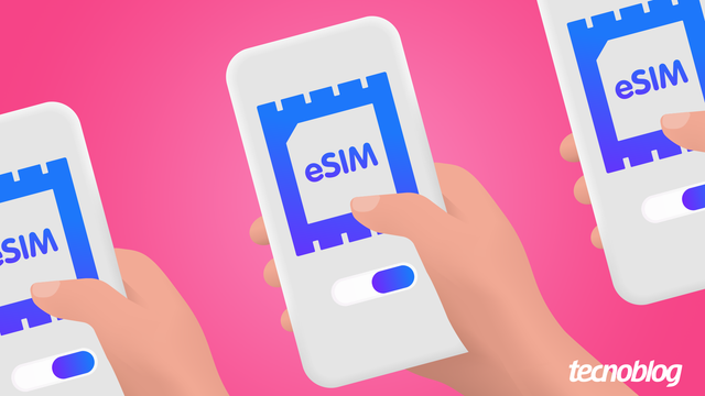 <figure class="wp-block-image size-large wp-lightbox-container"><img alt="Ilustração do eSIM: chip virtual que substitui SIM Card físico" class="wp-image-636485" height="596" src="https://files.tecnoblog.net/wp-content/uploads/2022/08/capa-esim-2_thumb_tb-1060x596.png" width="1060" /><button class="lightbox-trigger" type="button">
			<svg fill="none" height="12" viewBox="0 0 12 12" width="12" xmlns="http://www.w3.org/2000/svg">
				<path d="M2 0a2 2 0 0 0-2 2v2h1.5V2a.5.5 0 0 1 .5-.5h2V0H2Zm2 10.5H2a.5.5 0 0 1-.5-.5V8H0v2a2 2 0 0 0 2 2h2v-1.5ZM8 12v-1.5h2a.5.5 0 0 0 .5-.5V8H12v2a2 2 0 0 1-2 2H8Zm2-12a2 2 0 0 1 2 2v2h-1.5V2a.5.5 0 0 0-.5-.5H8V0h2Z" fill="#fff">
			</svg>
		</button><figcaption class="wp-element-caption">Android está prestes a ganhar funções de backup e restauração de eSIM (ilustração: Vitor Pádua/Tecnoblog)</figcaption></figure>


<details class="tb-resumo tb-callout padrao">
    Resumo
    <div class="tb-resumo-topicos tb-callout-texto"><ul>
<li>Celulares Android podem ganhar funções de backup e restauração de eSIM via Google One ou Google Drive.</li>
<li>Uma linha de código encontrada na versão beta do Google Play Services 25.16.33 indica o recurso, mas ainda não há confirmação oficial.</li>
<li>A novidade facilitaria a transferência e restauração de números eSIM entre dispositivos.</li>
</ul>
</div>
</details>


<p>Ativar um número telefônico sem depender de um cartão físico é uma conveniência e tanto da tecnologia eSIM. Mas, se o celular quebrar, você vai 