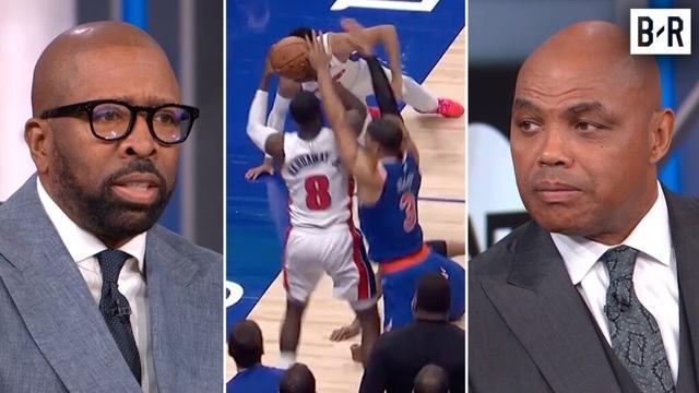 Knicks-Pistons Pool Report Says There Was a Foul on Final Play of Game 4 | Inside the NBA