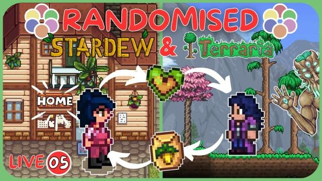 I MESSED UP Stardew Valley With Terraria - Archipelago Multigame Randomizer LIVE 05