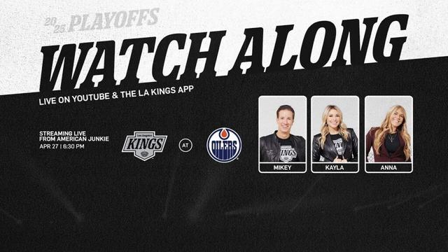 LA Kings at Edmonton Oilers | Game 4 - Round 1 | LA Kings Live Watch-Along from Los Angeles!
