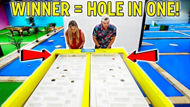 Insane ONE OF A KIND Mini Golf Course!