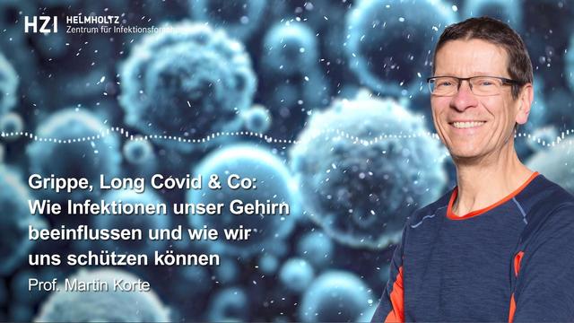 Kachel zur InFact-Podcast-Folge mit Martin Korte zum Thema Grippe, Long COVID & Co: Wie Infektionen unser Gehirn beeinflussen und wie wir uns schützen können.