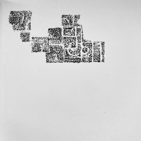 un dessin abstrait à la pointe très fine