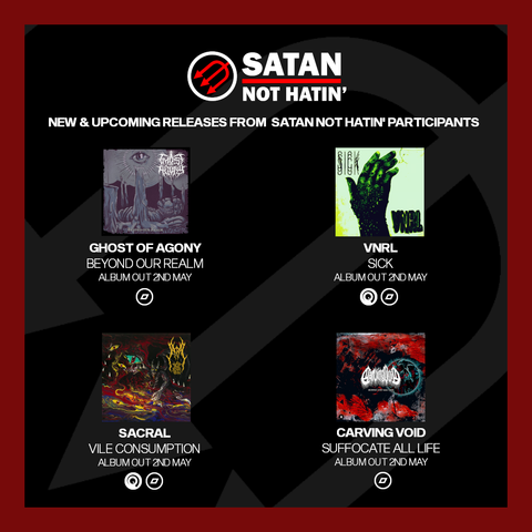 Cover art for all releases mentioned in the body of this post.