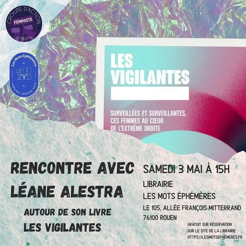 Rencontre avec Léane Alestra - livre « Les vigilantes »