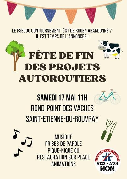 Fête de fin des projets autoroutiers