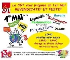 1er mai : temps festif et de débats