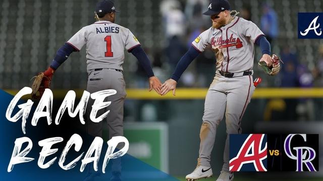 Braves vs. Rockies Game Highlights (4/28/25) | MLB Highlights