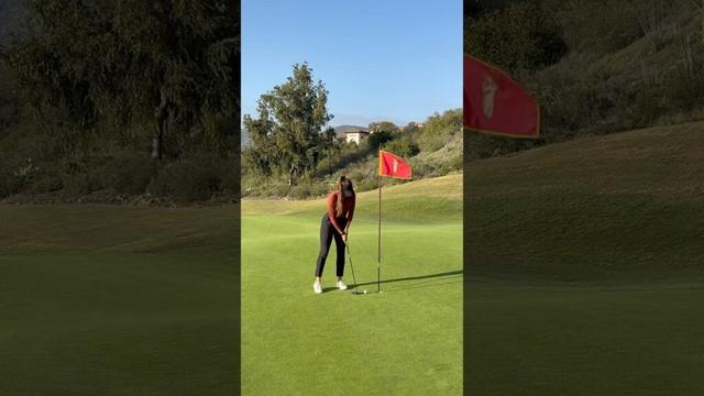 A win is a win ! @thegrint_golf  #golfgirl #golfoutfits #golfswing #golfhumor