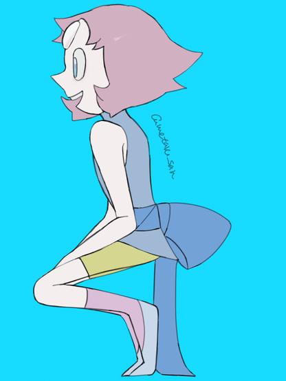 Pearl from Steven Universe.