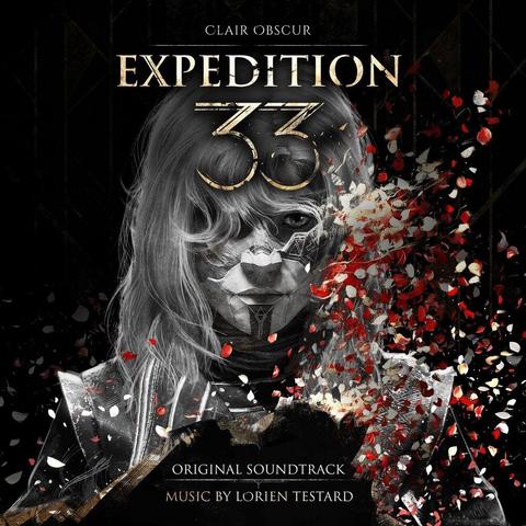 Cover art for the original soundtrack of the game "Clair Obscur: Expedition 33" composed by Lorien Testard