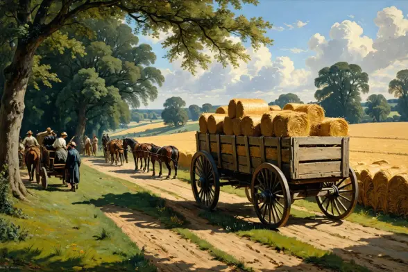Prompt:  John Constable, Hay Wagon, classical art, historical context, painting technique, modern art, detail, contextualization, engaging, educational, diverse audience, AI-generated art models, Civitai, technology, understanding, interpretation, global art practices, diversity, inclusivity, depth, originality, collaboration, comfort zones, excellence, human creators , NSFW, HD, sharp focus, stunningly beautiful, hyper-detailed, paper mache representation of, 3D, sculptural, textured, handmade, vibrant, fun

Negative prompt: 2D, flat, photo, sketch, digital art, deformed, noisy, blurry, extra eyes, bad eyes, ugly eyes, imperfect eyes, deformed pupils, deformed iris, cross-eyed, poorly drawn face, bad face, fused face, ugly face, worst face, unrealistic skin texture, out of frame, poorly drawn hands, cloned face, double face, blurry, bad quality

Text model: aya-expanse

Image model: Tornado