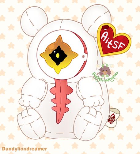 aiba from the videogame ai the somnium files redesigned to look like a stuffed animal plushei

she is a white gummy bear looking creature, with a giant eyeball in the center of its face, its eye color is yellow, there is a pink tendril down the center of the body

she has a red heart tag that says "aitsf" which is the videogame, and the tushtag has the videogames logo on it, which is a red eye with AI lettering in front of it

The Alt text is Done Now!

Extra Tags:
 #artistonbsky #artistsonbluesky #artshare #artsky #ocsk #ocart #promosky #promo #artmutuals #artmoots #moots #mutuals #artist #artwork #digitalart #digitaldrawing #digitalillustration #illustration #humanartist #humanmadeart #humanart #sfwart #sfw #smallartist #smallbusiness #queerartist #lgbtartist #clipstudiopaint #supportartists #noai #antiai