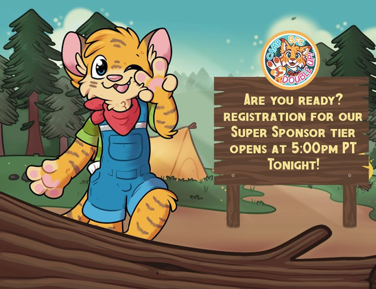 Are you ready? Registration for our Super Sponsor tier opens at 5:00pm PT tonight!