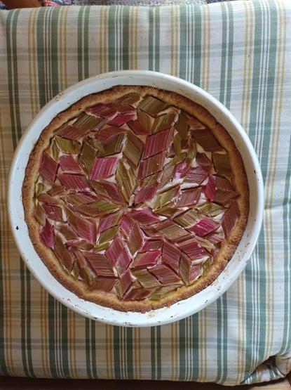 Rhubarbe tart