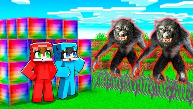 Base Segura de AVARITIA vs HOMBRES LOBO en Minecraft!