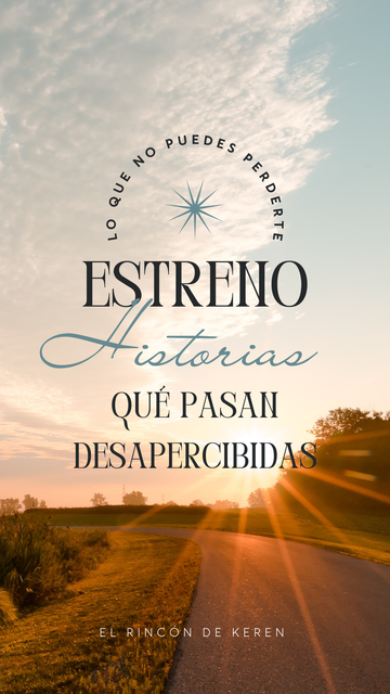 Historias que humanizan , empatizan , que crean resiliencia y que rompen la estadística