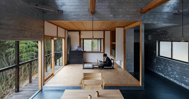 OTAA embraces japan's heritage and landscape with villa nagiso