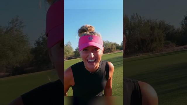 Casual hole out #golfgirlgames #golf #golfdomgolf #golftour