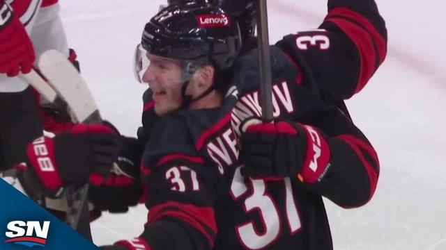 Carolina Hurricanes Explode For Three Goals In Under Four Minutes Vs. Devils