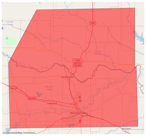 Flash Flood Warning - Comanche, #OK; #Jackson, #OK; #Kiowa, #OK; #Tillman, #OK - NWS Norman OK
