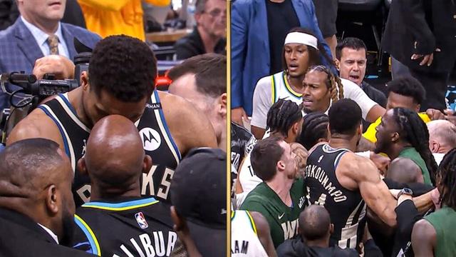 HEATED SCENES After Game 5 😱 Giannis and Haliburton's Dad EXCHANGE WORDS 😳🔥