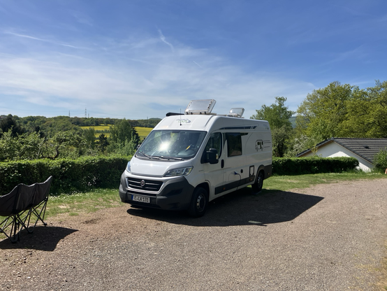 Campervan am Eppstein