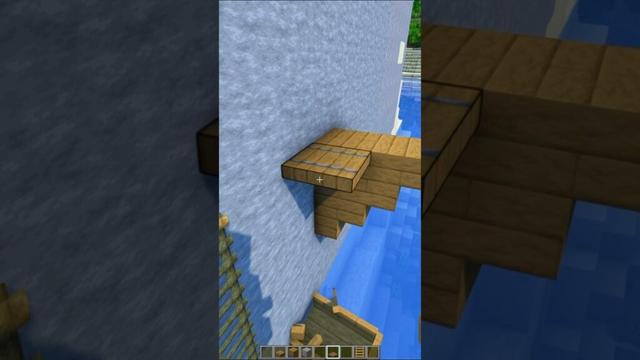 Mountain House #shorts #minecraftbuilding #minecraft