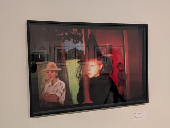 Jesse in the Witches Hat with Sword von Nan Goldin