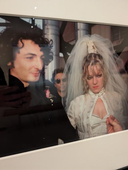 "Cookie and Vittorio's Wedding: the Ring" Nan Goldin