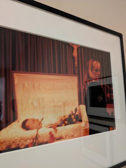 "Cookie at Vittorio's Casket" - Nan Goldin